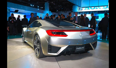 Honda-Acura NSX Hybrid Concept 2012 4